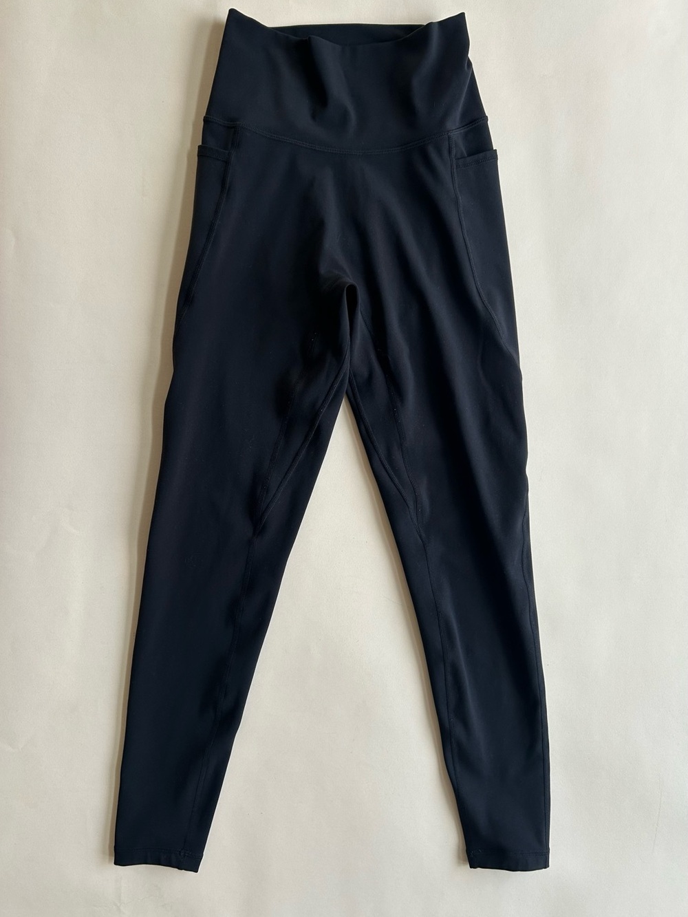 LSKD High-Rise Black Women's Leggings with Side Pockets SIZE 4